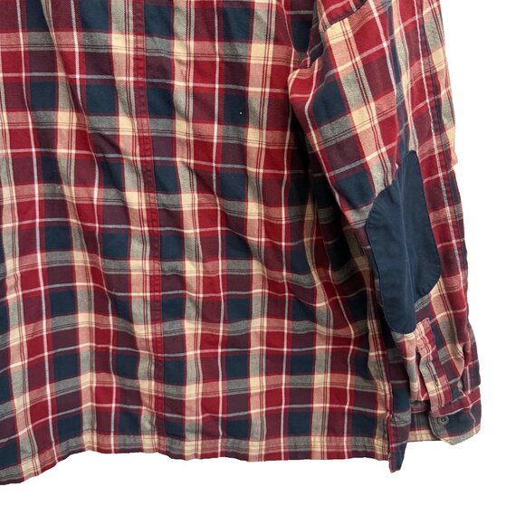 Wrangler Men's ATG Flannel Plaid Button-Down Shirt - Size Large - Picture 9 of 9